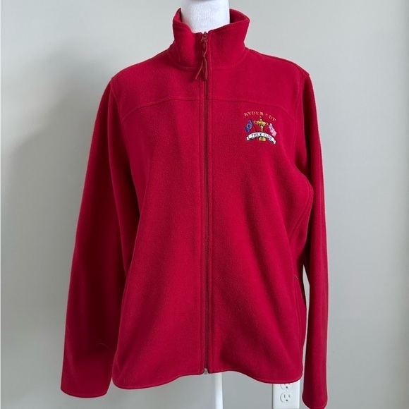 Ryder Cup Full Zip Fleece Jacket Women’s Size Medium - Picture 1 of 7